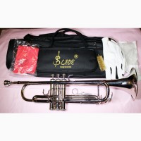 Абсолютно НОВА New Труба-Slade Designed By USA срібло мякий чехол продаю Trumpet